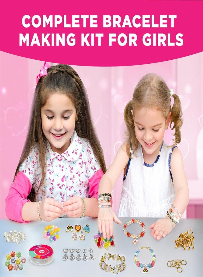 EINSTEIN BOX Bracelet Making Set for Girls 6 to 14 Years Olds with Beads & Charms | Toys & Birthday Gift Ideas for Girls 6,7,8,9,10,11,12,13,14 Years Old | - Image 2